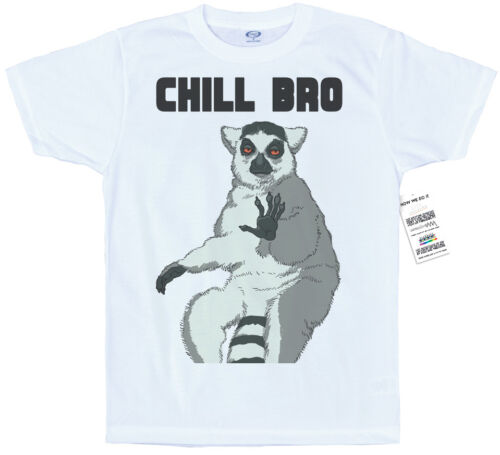 Chill Bro T shirt Design #lemur #stoned