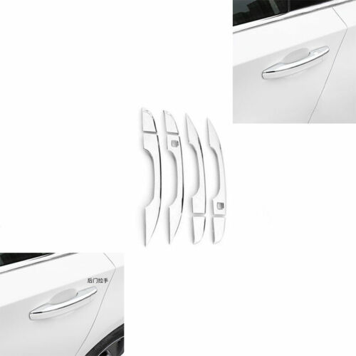 Fit For Honda Accord 2018-2020 W/ Side Door Handle Bowl Cover Trim Steel Chrome 