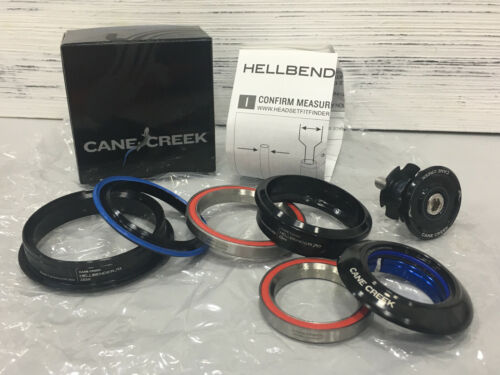 Cane Creek Hellbender 70 Headset ZS44/28.6/H8 ZS56/40-H4 #BAA1186K Black 