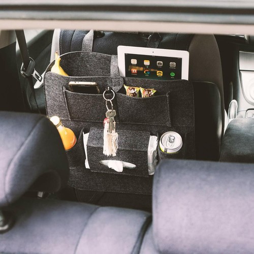 2X Autositz Rücksitztasche Auto Organizer Multi Tasche Tasche Rücklehnentasche