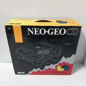 NEO GEO CD Front Loading Japanese Console SNK #017055 with box Import Japan