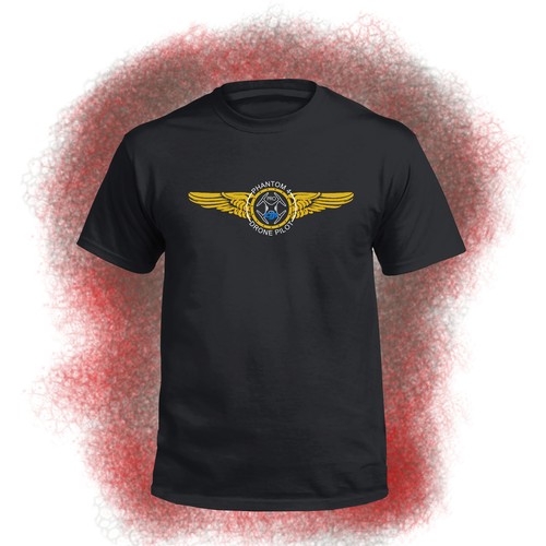 DRONE PILOT DJI Phantom 4 Logo wings mavic men/'s new S to 4XLT