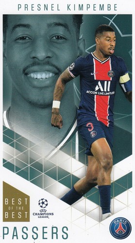 #1 #120 Topps Liga de Campeones mejor de los mejores 2021 Tarjetas de base de gran tamaño