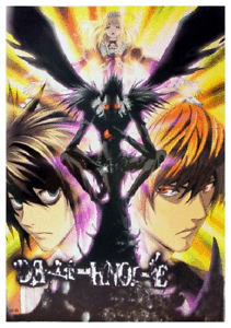 Anime Death Note Cast of Character Poster Group High Grade Glossy Laminated