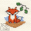 Ferdinand Fox Stitchlet by Mouseloft Counted Cross Stitch Kit