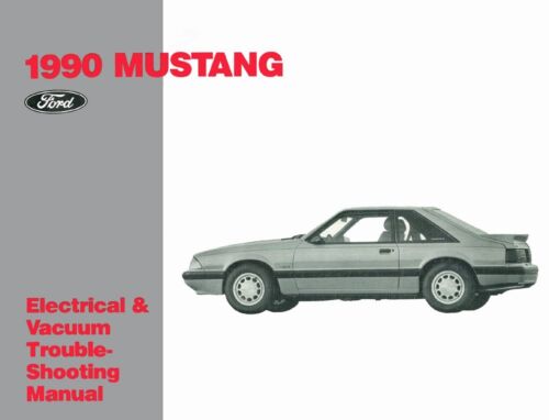 1990 Ford Mustang Electrical Vacuum Troubleshooting Procedure Service Manual