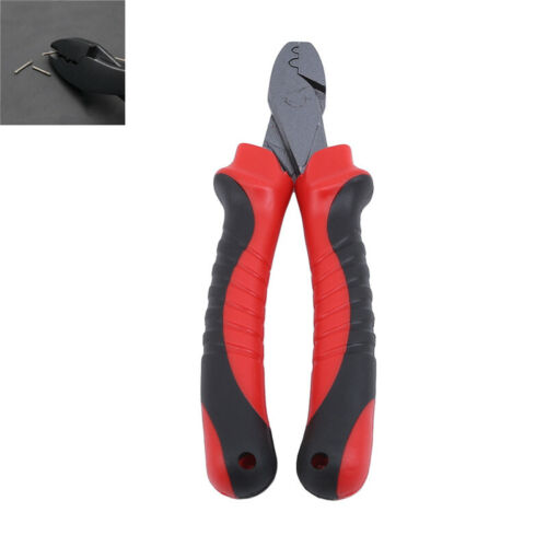 Tackle Accessory Comfortable Rubber Handle Fishing Crimping Wire Pliers Tool L 