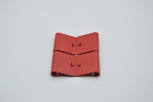 LEGO 2 paire porte ouverte 1x3x3 Gauche Droite Rouge Red Open Left Right Door 3192 3193