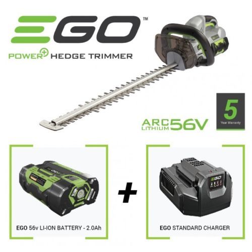 EGO 61cm battery power hedge trimmer kit 2Ah 56V lithium Ion *EGHT2401EKIT*