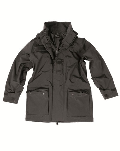 NEU BW Jacke Nässeschutz,Wetterfest schwarz