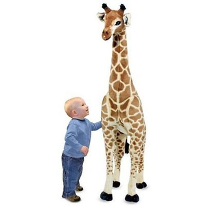 Giraffe Large Soft Toy Melissa /& Doug 1.3m Tall