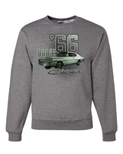 Dodge Charger '66 Sweatshirt American Classic Muscle Car Sweater 