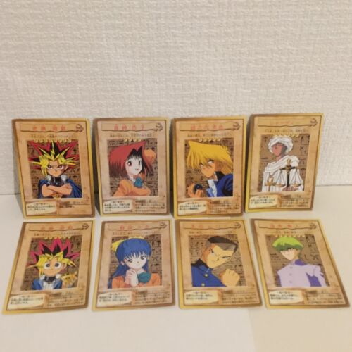 Yugioh Very Rare JAPAN yu-gi-oh card BANDAI No.1-8 Character 8 Cards Set F//S