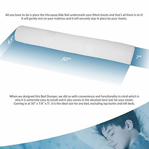 Child Bed Bumper Rail Guard Toddler Kid Safety Water Resistant Sleep Fall Foam