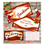 Envoltura De Barra De Chocolate Personalizadas Galaxy 114g Santa Rudolph Muñeco De Nieve Trineo