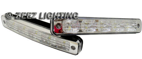 High Power Ultra Bright White LED Daytime Running Light Kit DRL Fog Lights C03