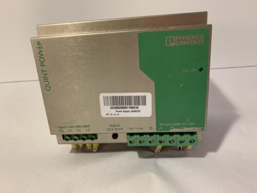 Phoenix Contact QUINT-PS-3x400-500AC//24DC//20 Power Supply