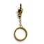 Middle Finger Bronze Keychain Hand Gesture Key Chain Rude Finger Funny Humor 