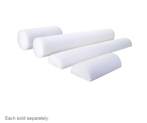 BodySport White Foam Roller - Full or Half - Size Options - # R6XXX - NEW