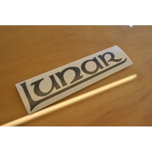 - Classic Caravan Name Sticker Decal Graphic SINGLE STYLE 1 LUNAR - 