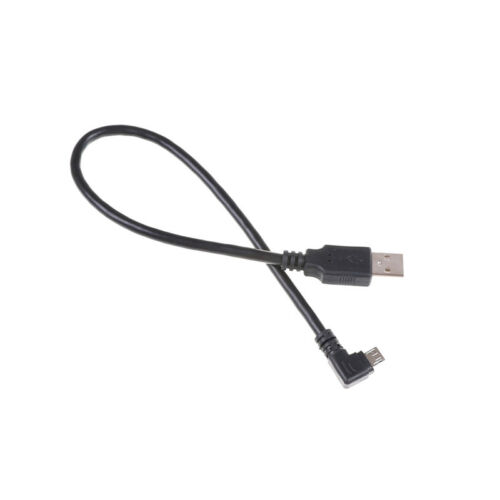 20cm corto ángulo Recto 90 ° 2A Micro USB Cable de sincronización de datos carga quickcharger 0c 