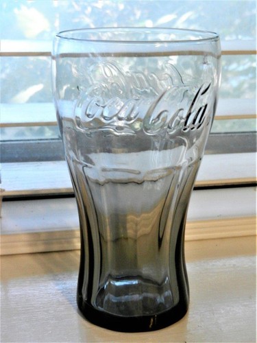 McDonalds Smoke Gray Coca Cola Coke Glass