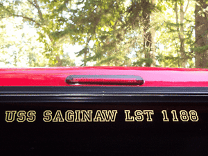 USS SAGINAW LST 1188 Decal US NAVY Military USN S01