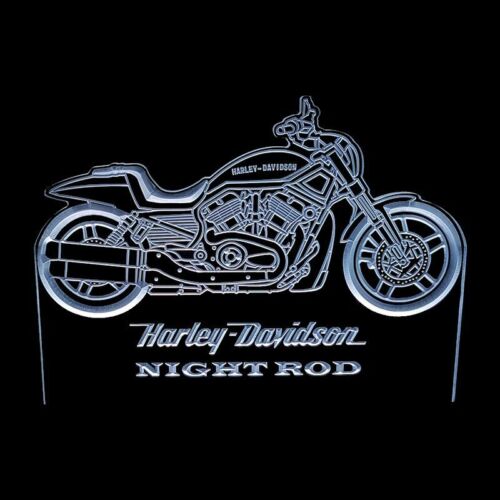 HARLEY DAVIDSON NIGHT ROD ACRYLIC LED SIGN 