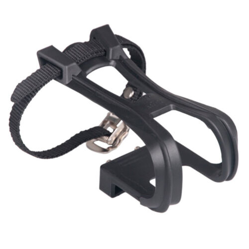 1 Pair Bicycle Pedal MTB Cycling Bike Toe Clip Pedals with Strap Belts