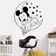 Cartoon Mickey Mouse Bebê Adesivo De Parede Sala das crianças Home Decor Arte Mural Decalque