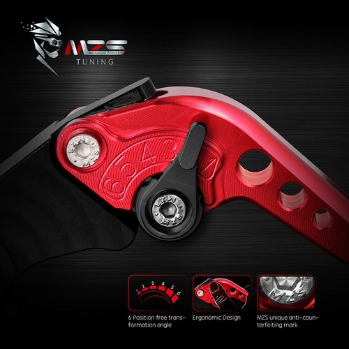 MZS Clutch and Brake Levers Fit Kawasaki Ninja ZX6R ZX6RR ZX12R 2000-2004 US