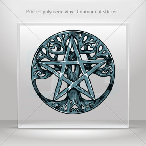 Decals Decal Pentalpha Pentagram Symbol Bike durable vinyl st5 KR922 