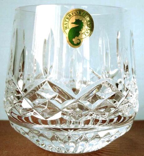 Waterford Lismore Roly Poly Tumbler Old Fashioned Crystal Glass New 