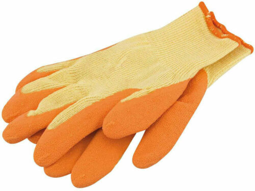 Hilka 4Pack Latex Coated Safety Grip Work Gloves Grips Gardening Extra Large 11/"
