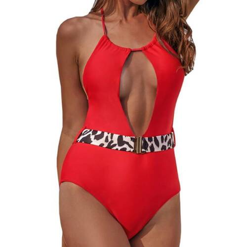 Damenmode Damen Hohl Monokini Riemchen Badeanzug Bademode Einteiler Bikini Schwimmanzug De Kleidung Accessoires Kidzandkai Com