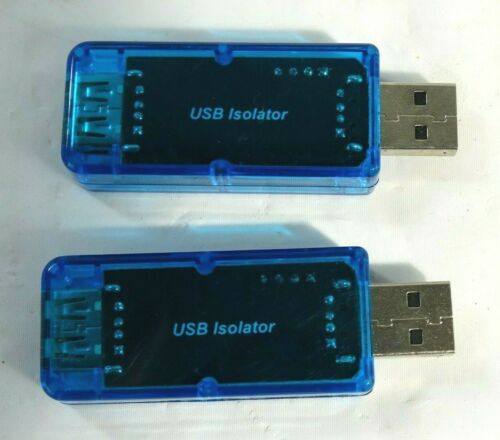 2 Details about  / USB Isolators Digital Signal Audio Power Isolators USB to USB Lot of Two