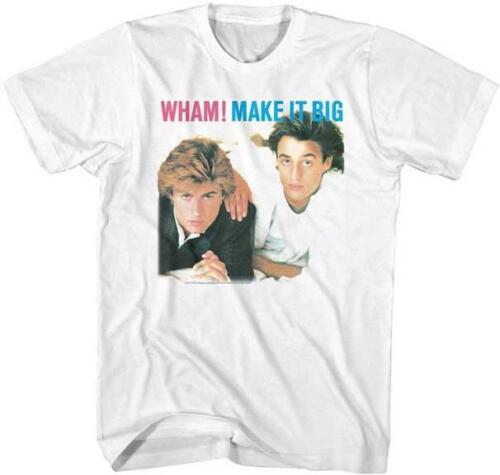 George Michael Andrew Ridgeley Pop Rock Musical Duo Band Concert T-Shirt 3 WHAM 