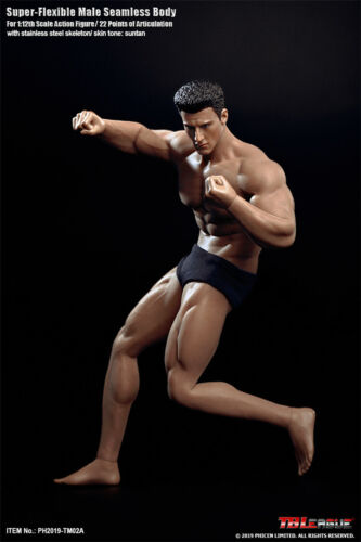 1//6 Male Suntan Strong Muscular Body ZC Toys Model Flexible Action Figure Toys