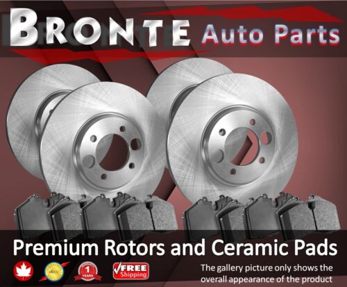 2015 2016 for Ford Special Service Police Sedan Front & Rear Brake Rotors & Pads 