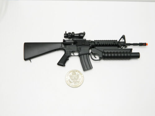 Miniature gun toy Scale 1:3 Colt M4A1 AR15 Commando miniature gun model  R