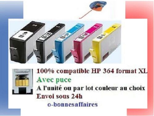 Cartridges Ink Compatible HP 364XL Printer Deskjet Officejet Photosmart PSC