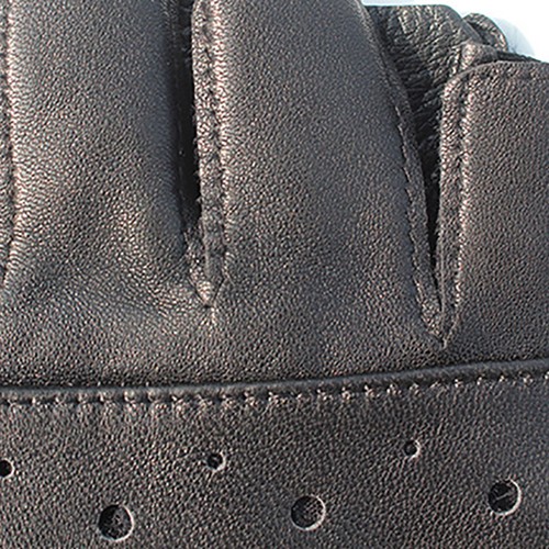 Eg /_ 2×Herren Kunstleder Halbfinger Handschuhe Sport Gewichtheben Anti-rutsch
