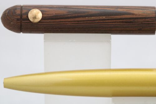 UK Seller Details about  / New Wooden /& Brushed Gold Ballpoint Pens Black Refill