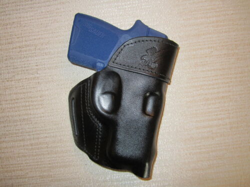 Fits SIG P290-9MM FORMED LEATHER BELT HOLSTER RIGHT HAND