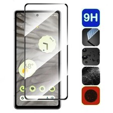 2x Panzerfolie aus Echtglas für Google Pixel 7a Display Hartglas Voll Schutzglas