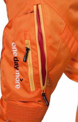OneDayMore Orange Cordura Waterproof /& Breathable Motorcycle biker Pants 9006.