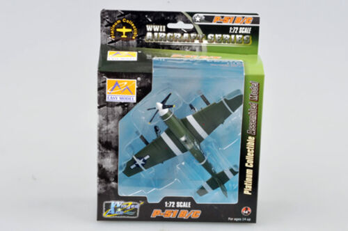 WWII P-51B mustang Lieutenant Henry Brown 1//72 no diecast plane Easy model