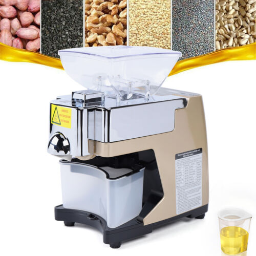 Details about  / Oil Press Machine Auto Oil Extraction Commerical Olive Extractor Expeller Sets