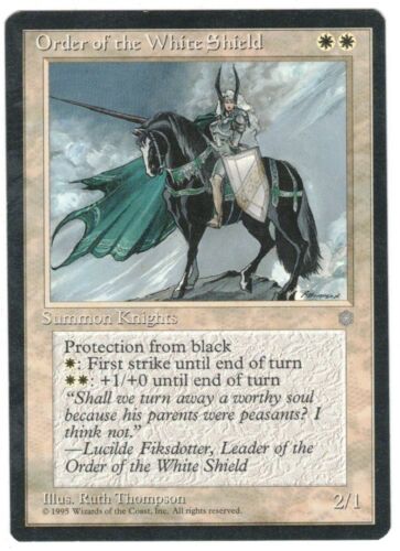 Details about  / ORDER OF THE WHITE SHIELD Ice Age MTG Single WHITE Magic:The Gathering Uncommon