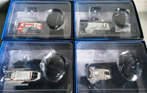 Star Trek navette Set 4-4 pièces-Métal modèle STAR TREK EAGLEMOSS Neuf neuf dans sa boîte en